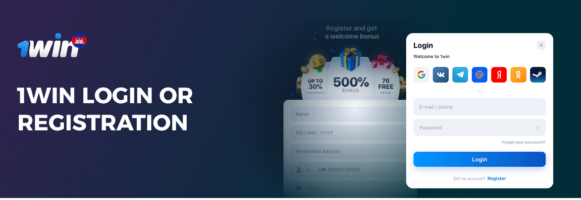 Secure 1win casino environment and login for Cambodian players