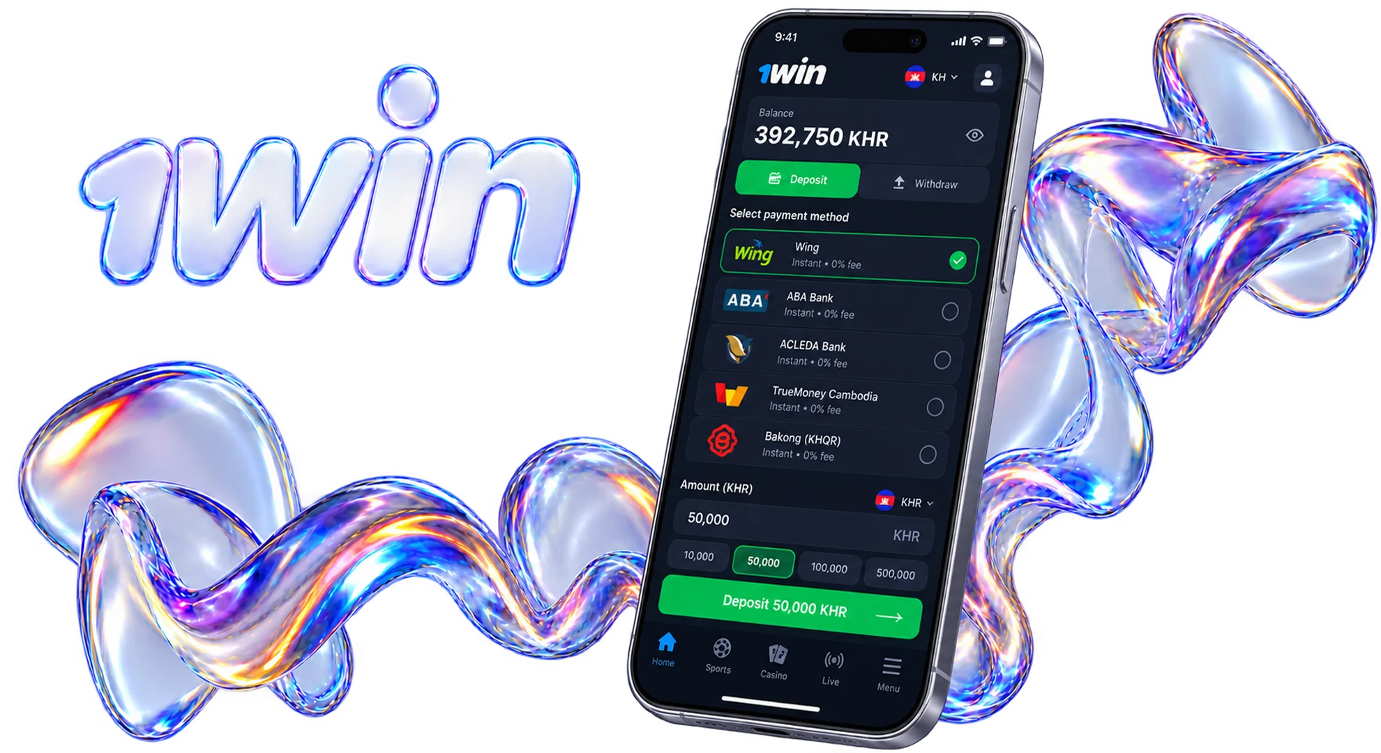 Make first deposit to trigger 100 percent fiat or 130 percent crypto bonus.