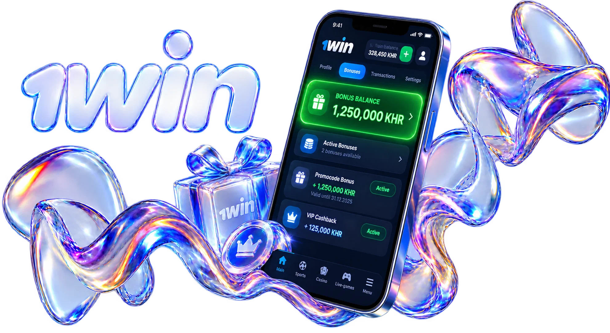 Tiered sports deposit rewards automatically credited to account balance.